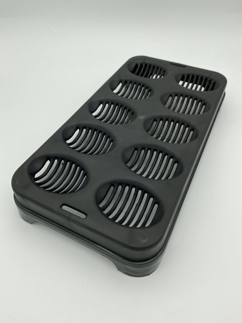 Egg Trays met box zwart.