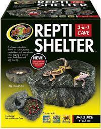 Repti Shelter 3-in-1 Cave Small